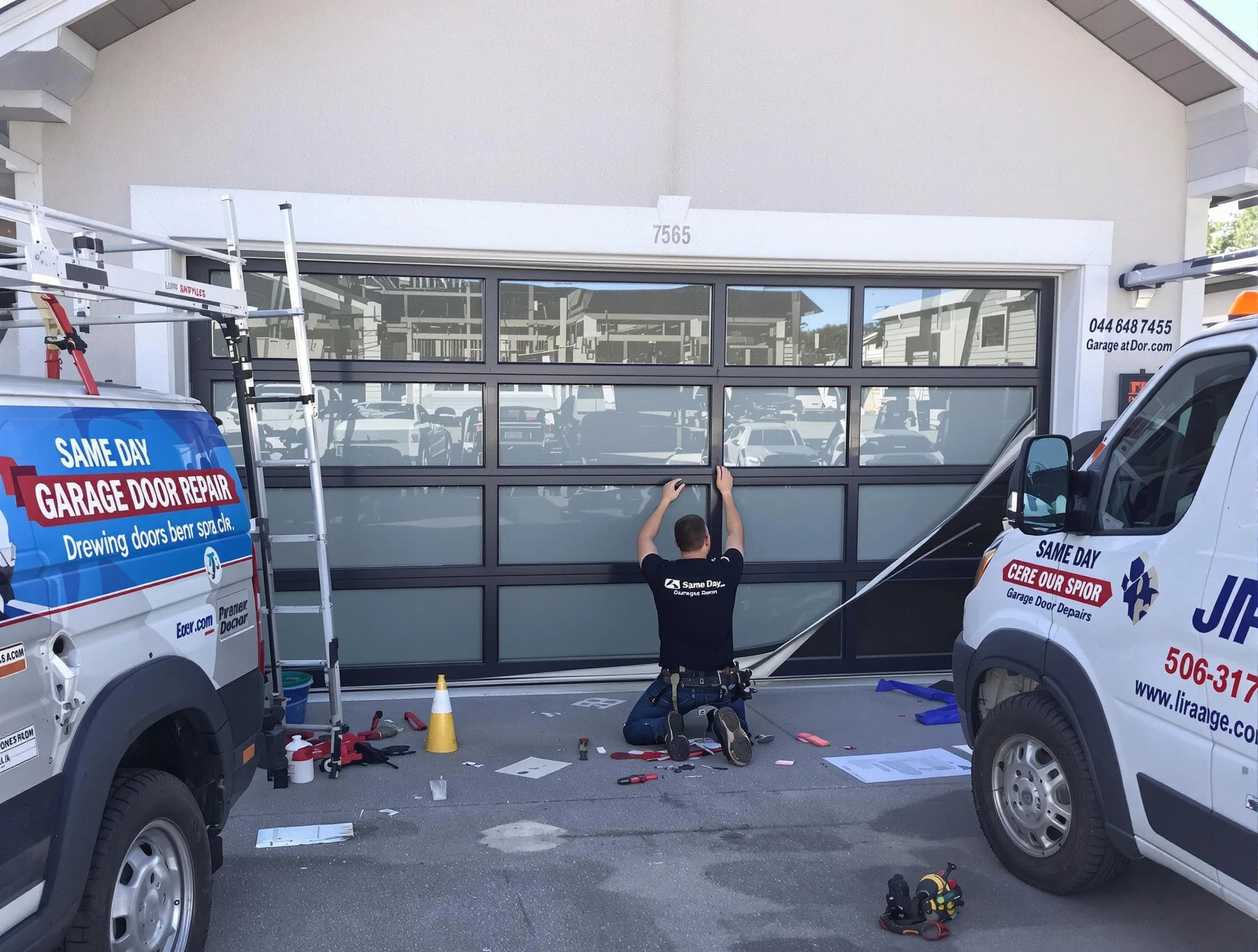 Winchester Garage Door Repair providing same-day garage door repair in Winchester