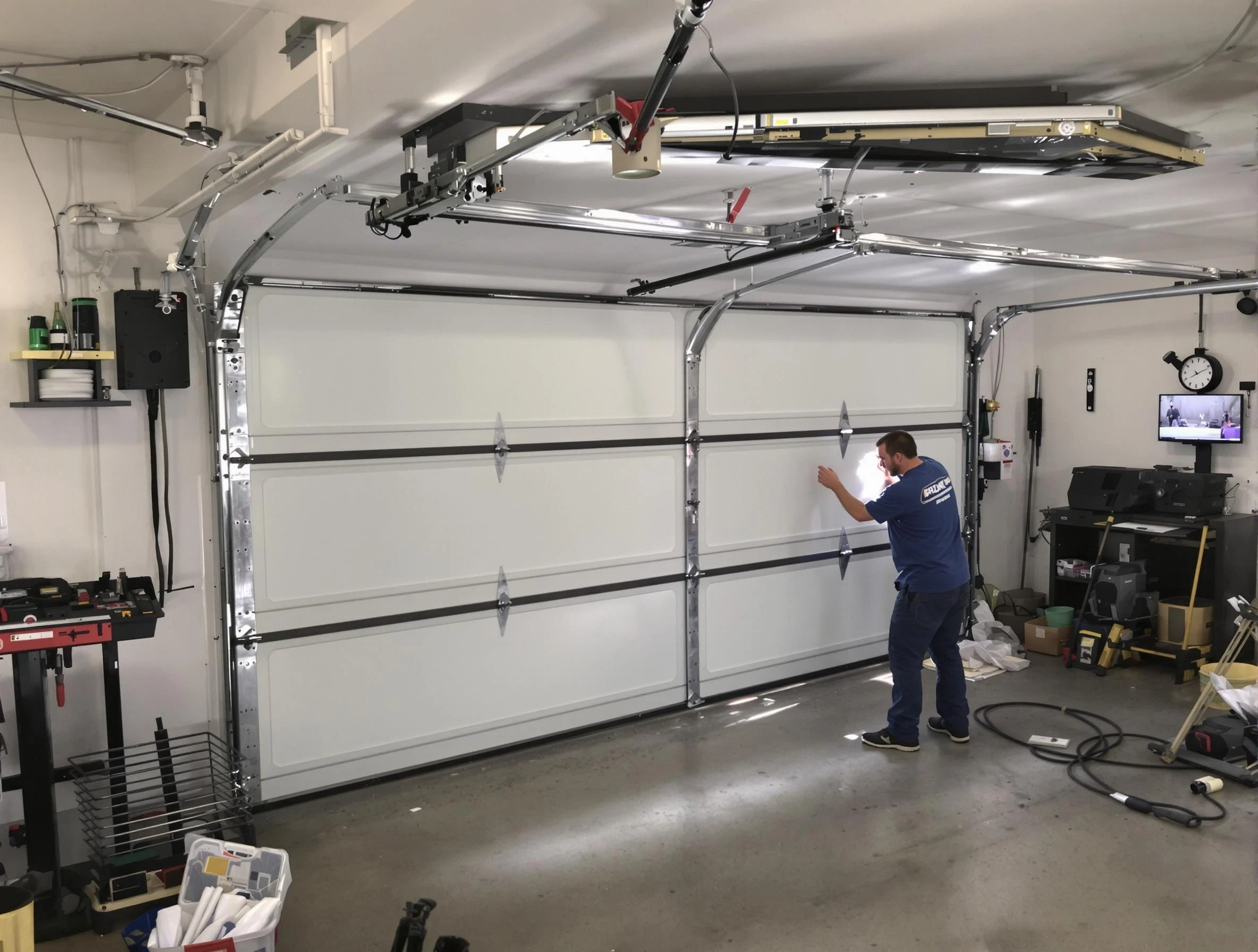 Professional garage door repair service by Winchester Garage Door Repair in Winchester
