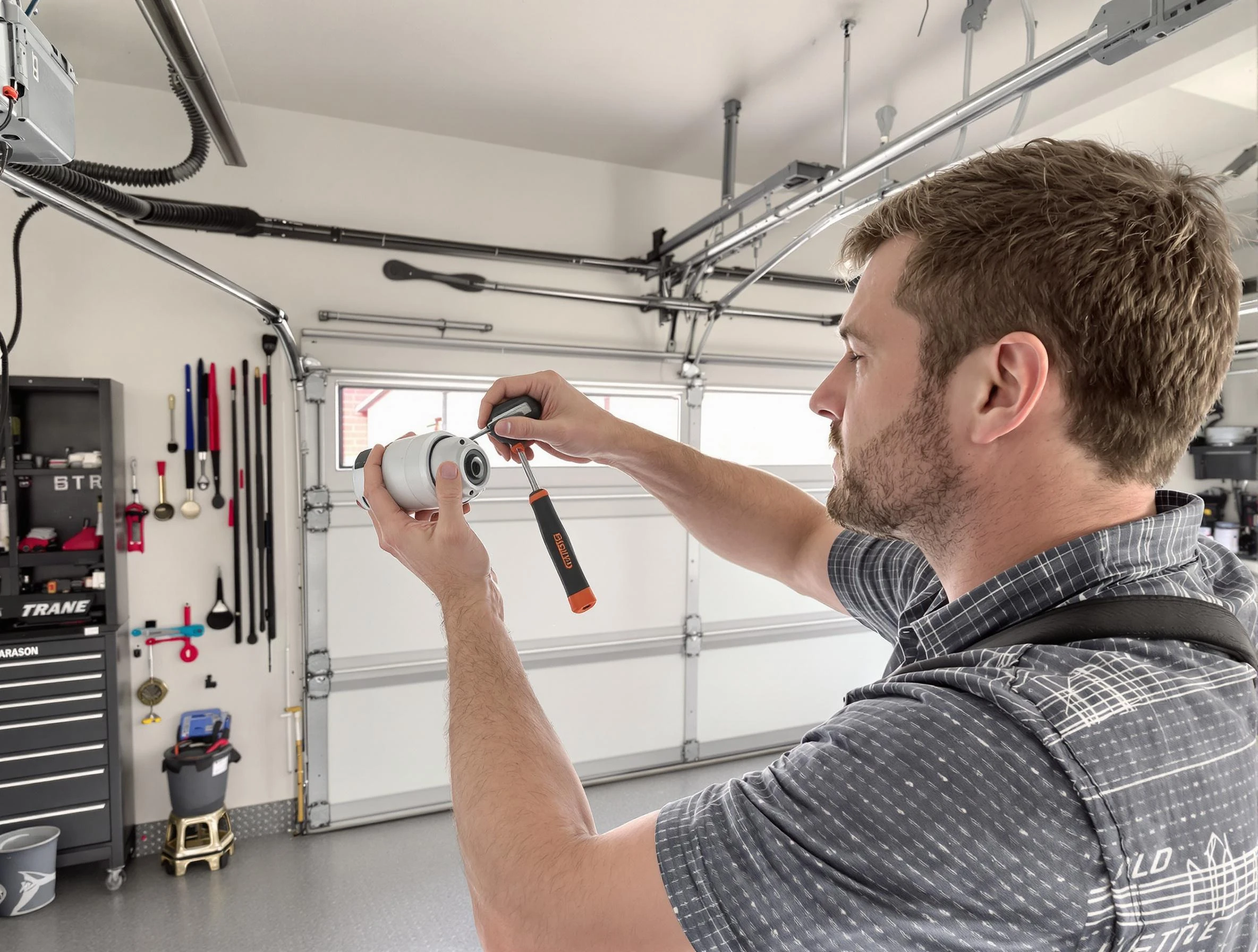 Garage door opener repair service by Winchester Garage Door Repair in Winchester